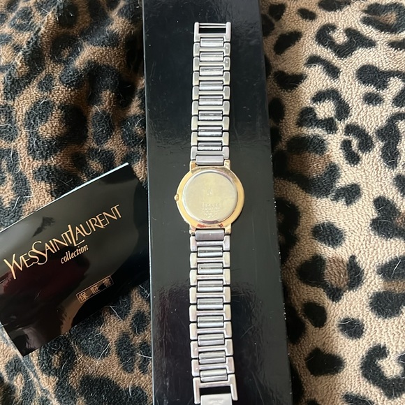 Yves Saint Laurent collection ladies two toned watch - Picture 4 of 8